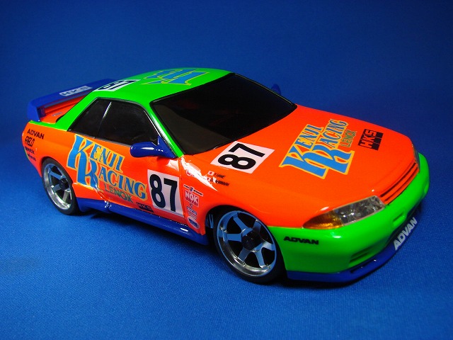 HKS SKYLINE GT-R 92' KENJI RACING: dream MINI-Z&dNaNo RC CAR
