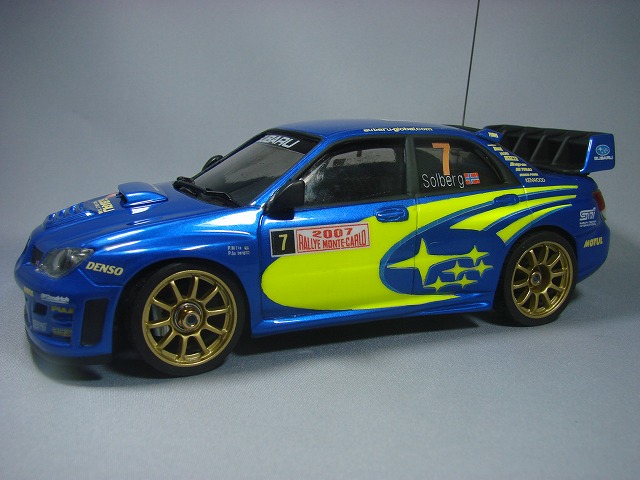 スバル・インプレッサ・WRC 2007完成: dream MINI-Z&dNaNo RC スバル・インプレッサ・WRC 2007完成: dream MINI-Z&dNaNo RC